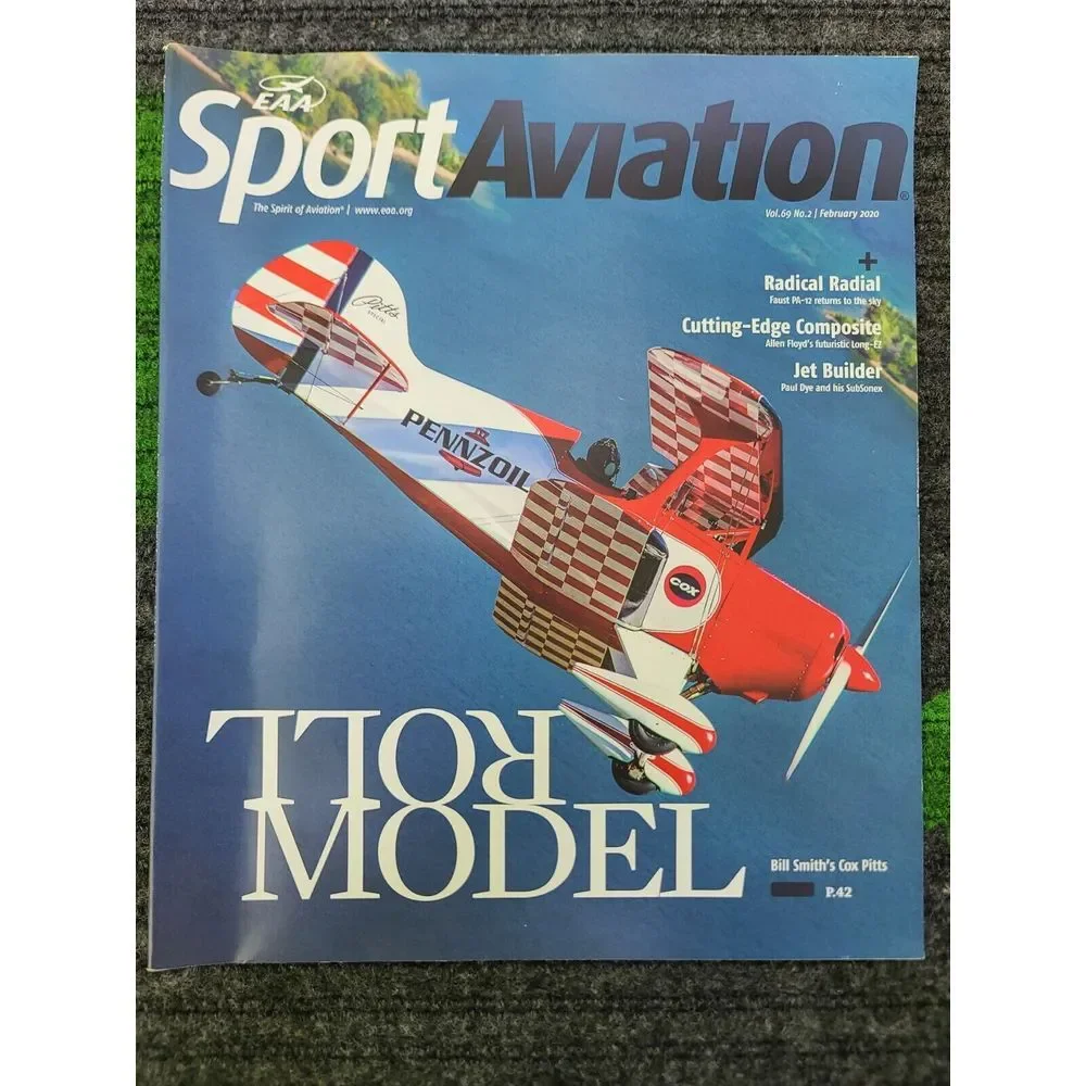 EAA‎ Sport Aviation 20' 21' Plane Pilot Flight Travel Transport Hobby Fly